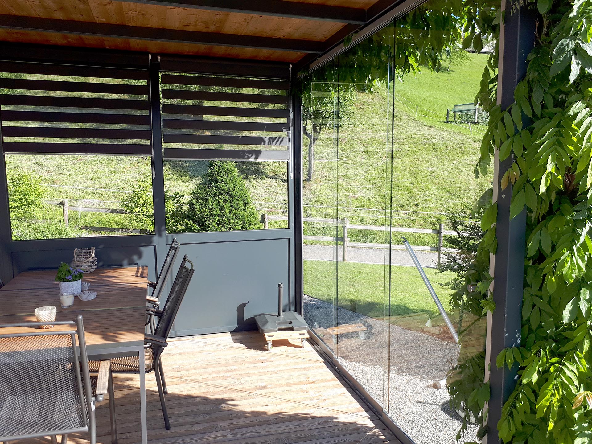 Wintergarten Nofels – Seeberger Fenstersysteme